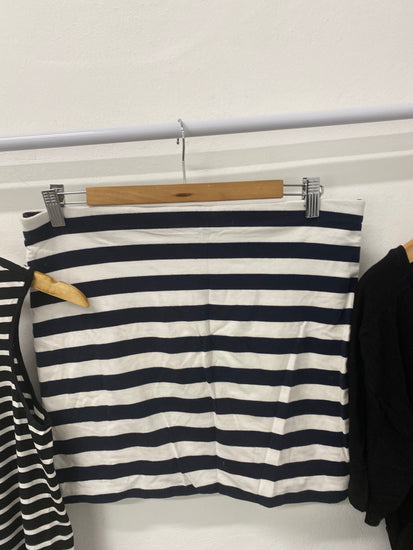 Gorgeous H&M Clothing bundle UK10 Black and White striped Classic summer essentials #2 LF003