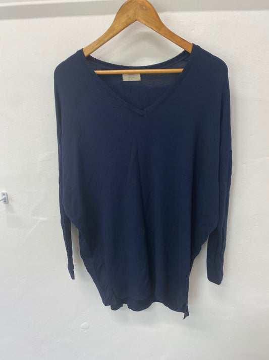 Gorgeous Hush Tunic top UKS Navy Blue batwing loose fit LF003