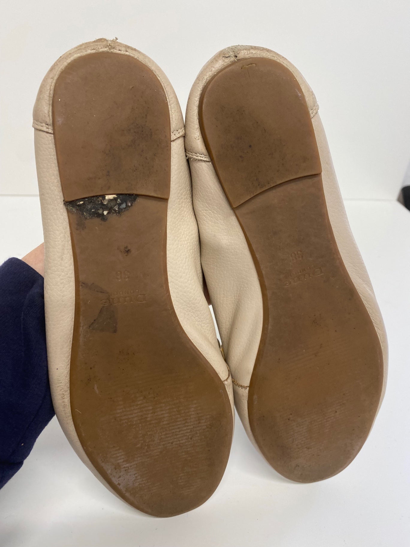 Gorgeous Dune Loafers UK5 Beige Taupe tassel loafers LF003