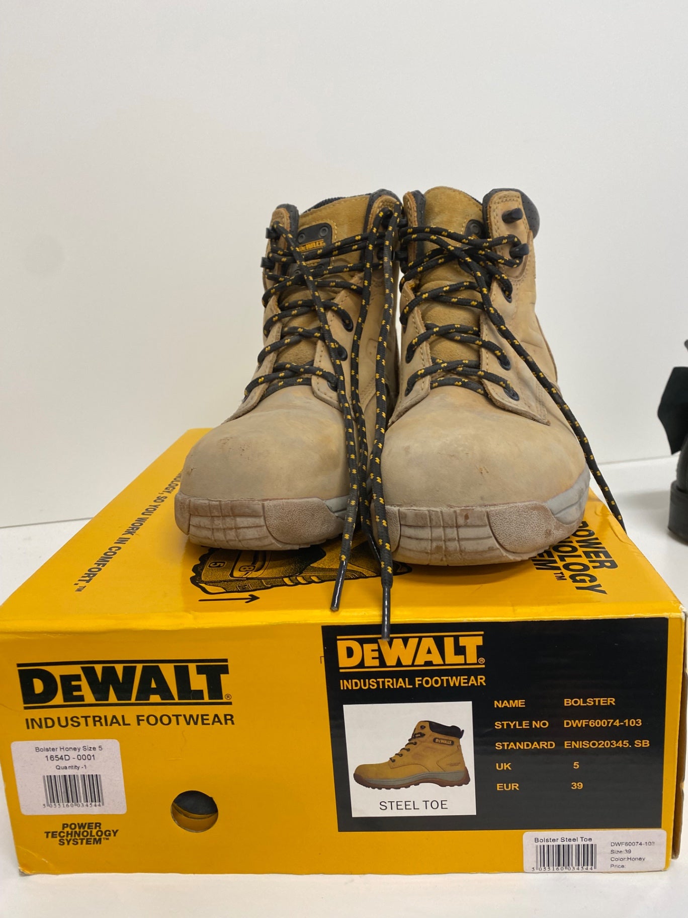 Gorgeous DeWalt Work Boots UK5 Honey Bolster Steel Toecap HG003