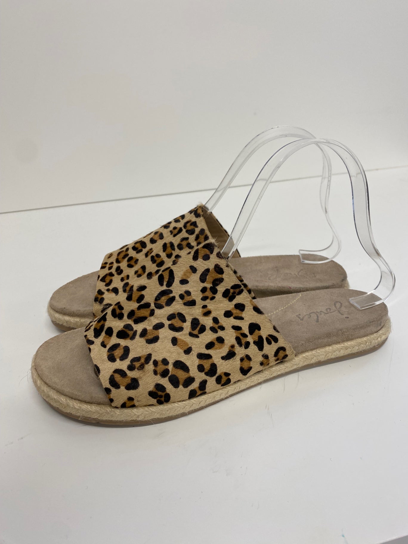 Gorgeous Joules Faraway Leopard Slides UK4 Beige & black leopard LT002