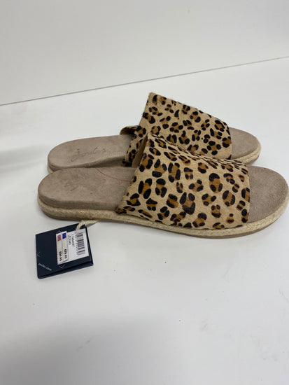 Gorgeous Joules Faraway Leopard Slides UK4 Beige & black leopard LT002