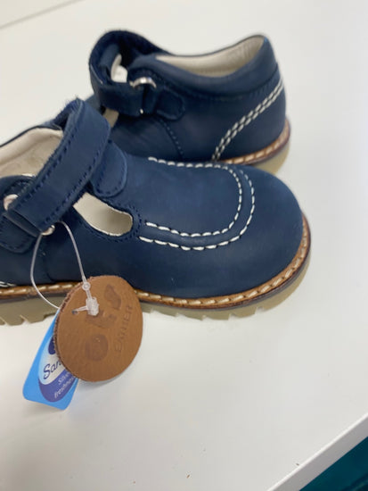 Gorgeous OTS Kids' Shoes Uk 21 Navy blue T Bar boys shoes LT002