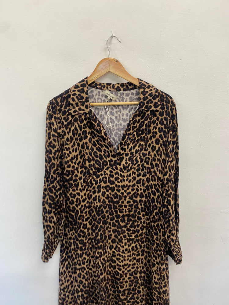 Fabulous Albaray Dress UK12 Leopard print midi LT002
