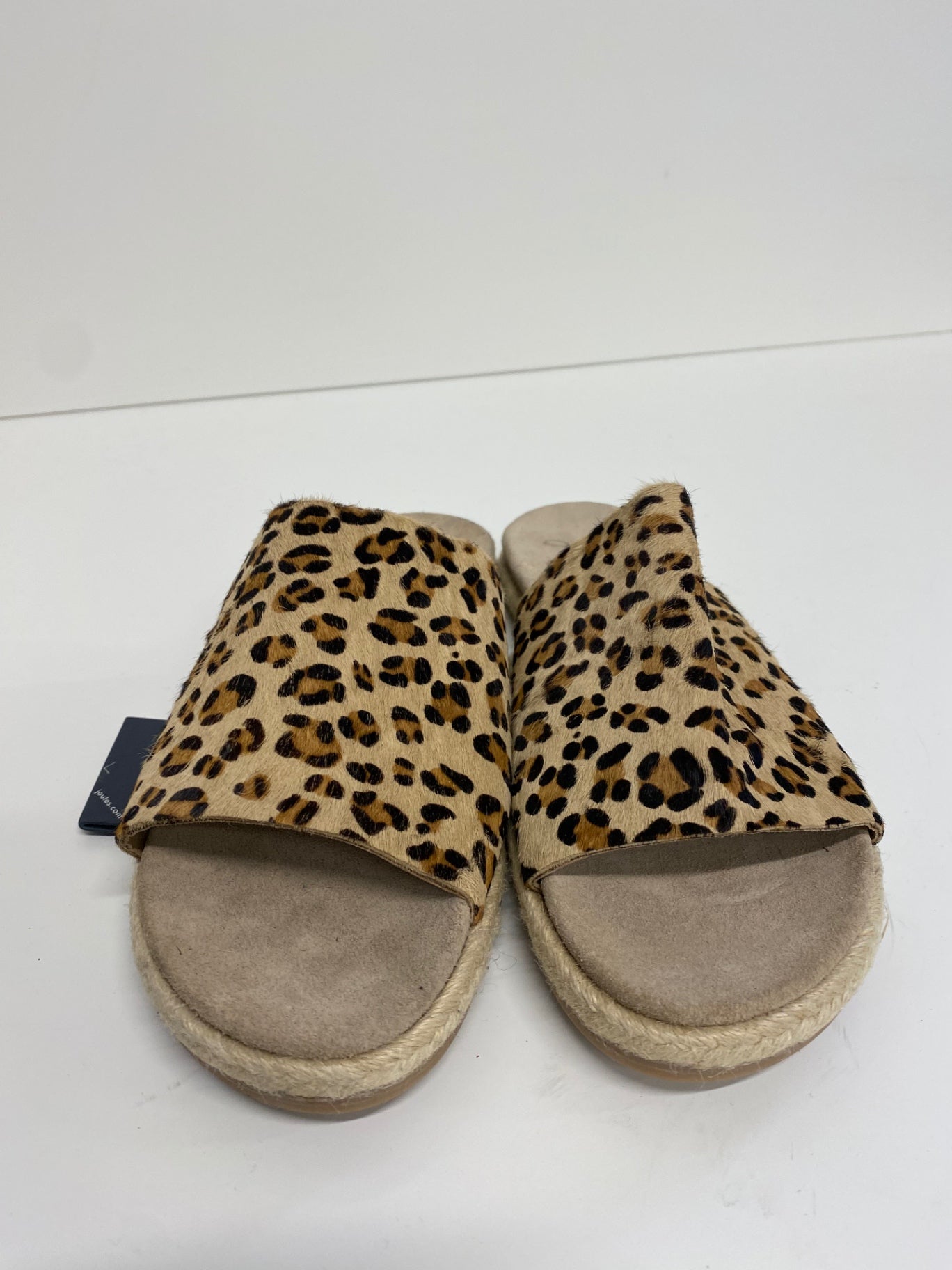 Gorgeous Joules Faraway Leopard Slides UK4 Beige & black leopard LT002