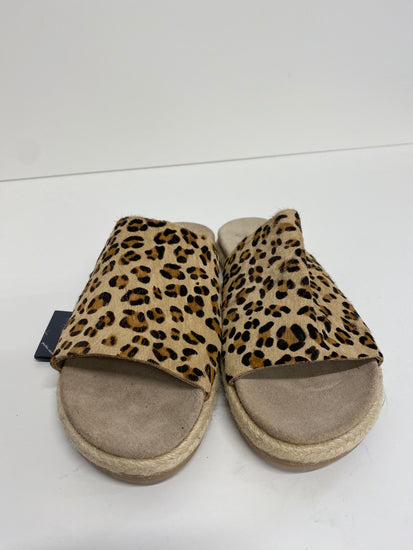 Gorgeous Joules Faraway Leopard Slides UK4 Beige & black leopard LT002