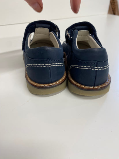 Gorgeous OTS Kids' Shoes Uk 21 Navy blue T Bar boys shoes LT002