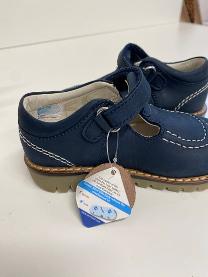 Gorgeous OTS Kids' Shoes Uk 21 Navy blue T Bar boys shoes LT002