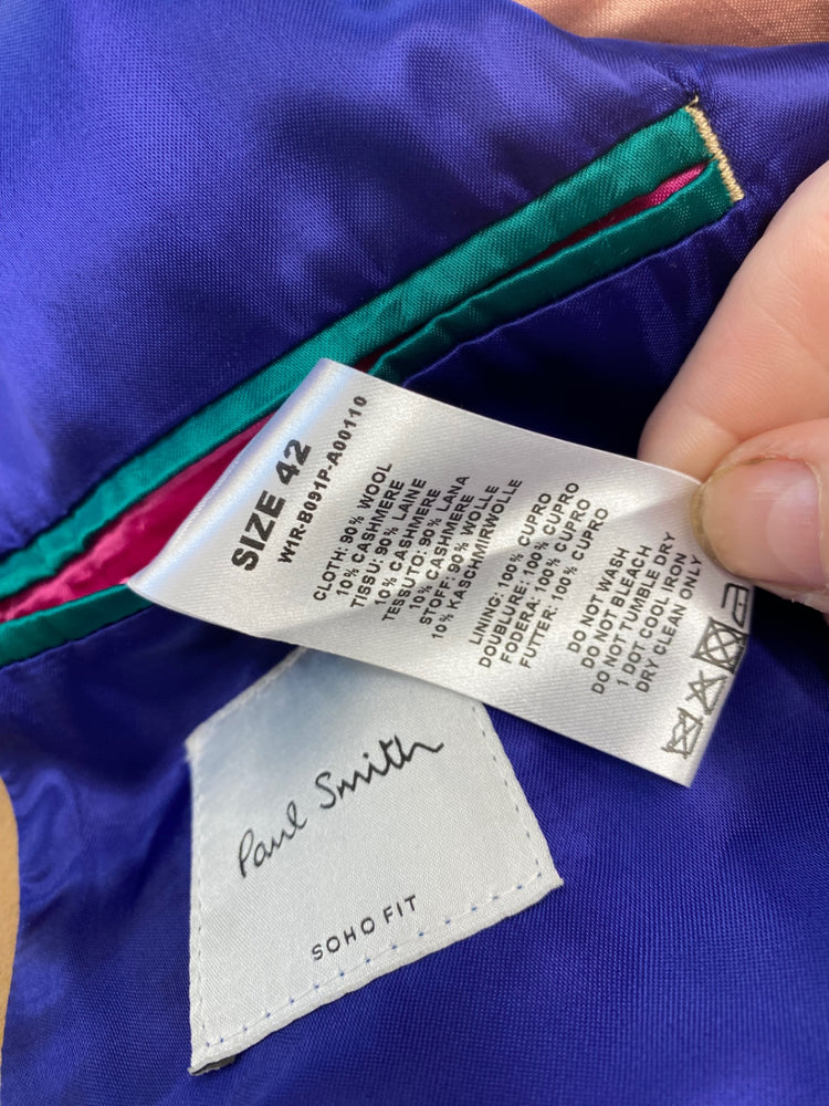 Fabulous Paul smith Dreamer Soho Fit Overcoat Uk14 Camel Overcoat LT002