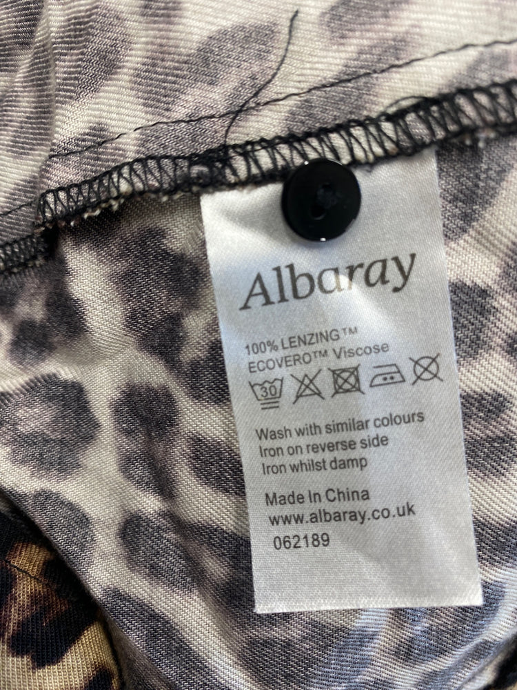 Fabulous Albaray Dress UK12 Leopard print midi LT002