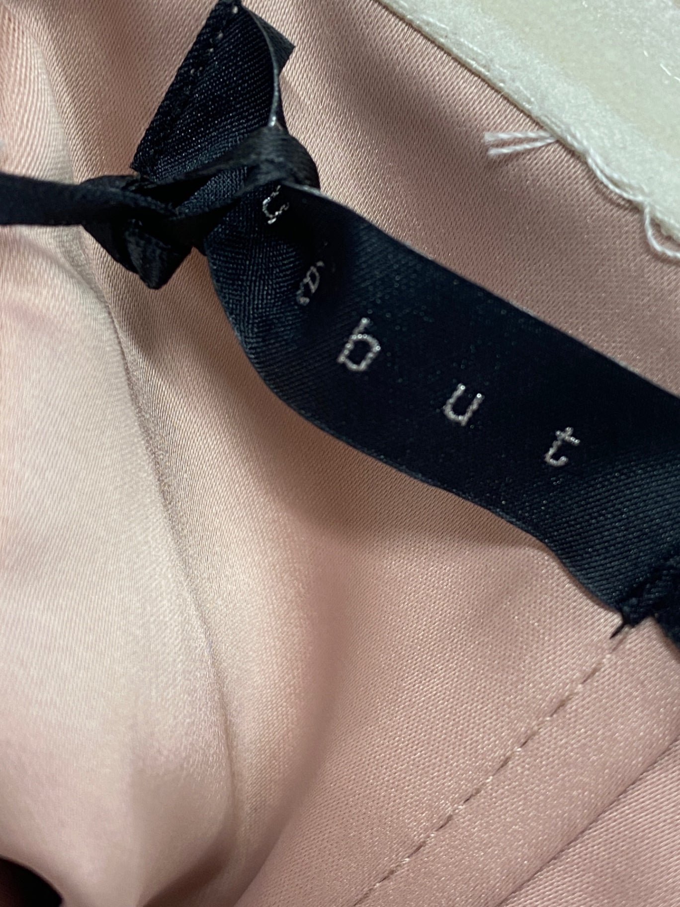 Fabulous Debut Dress UK10 Pastel multicolor Strapless a line BM051  