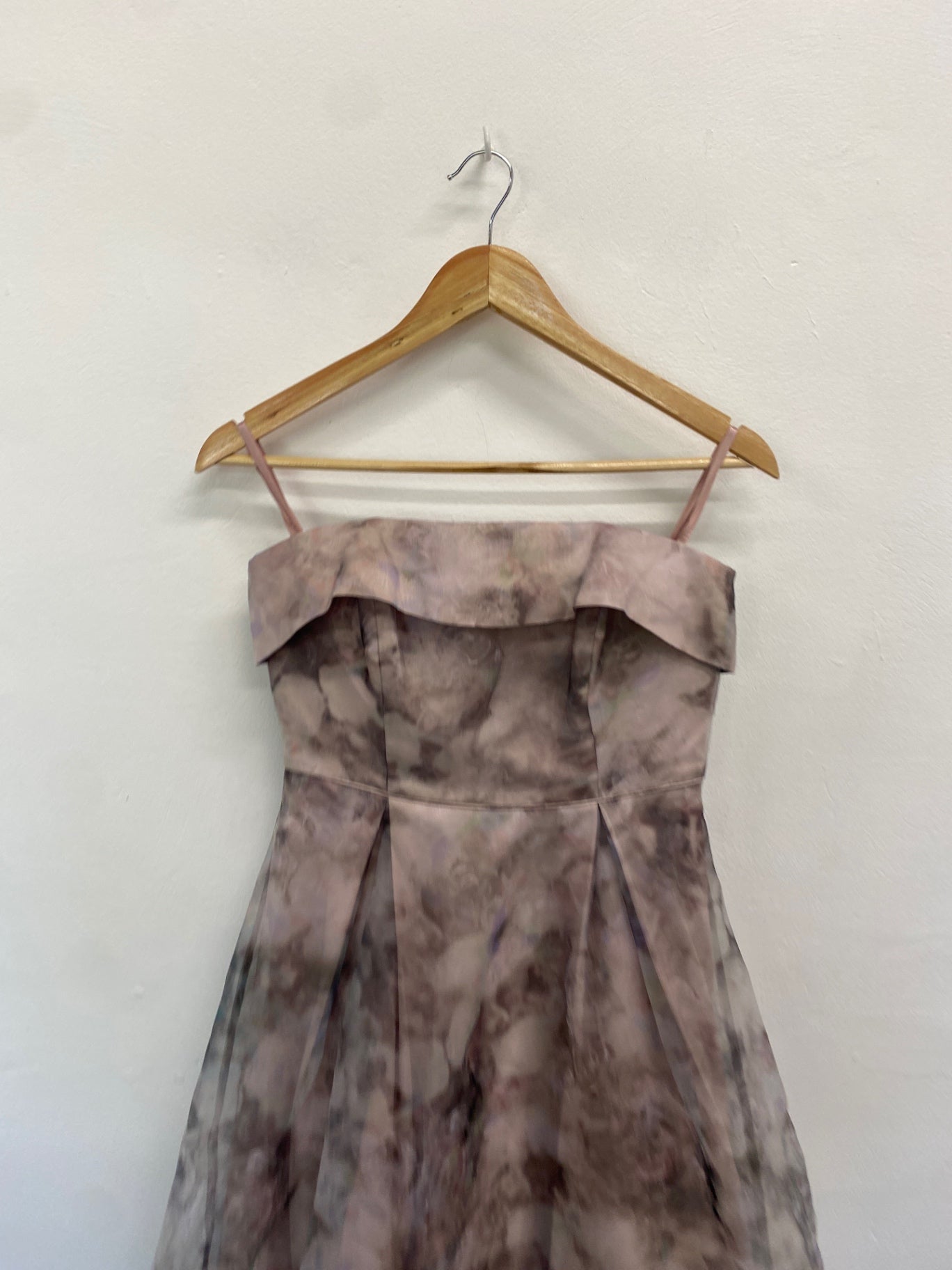 Fabulous Debut Dress UK10 Pastel multicolor Strapless a line BM051  