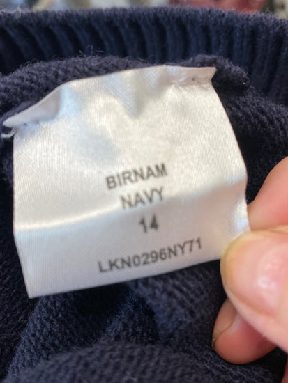 Fabulous Barbour Birnam Hoodie Uk14 Navy blue tartan details CM416 