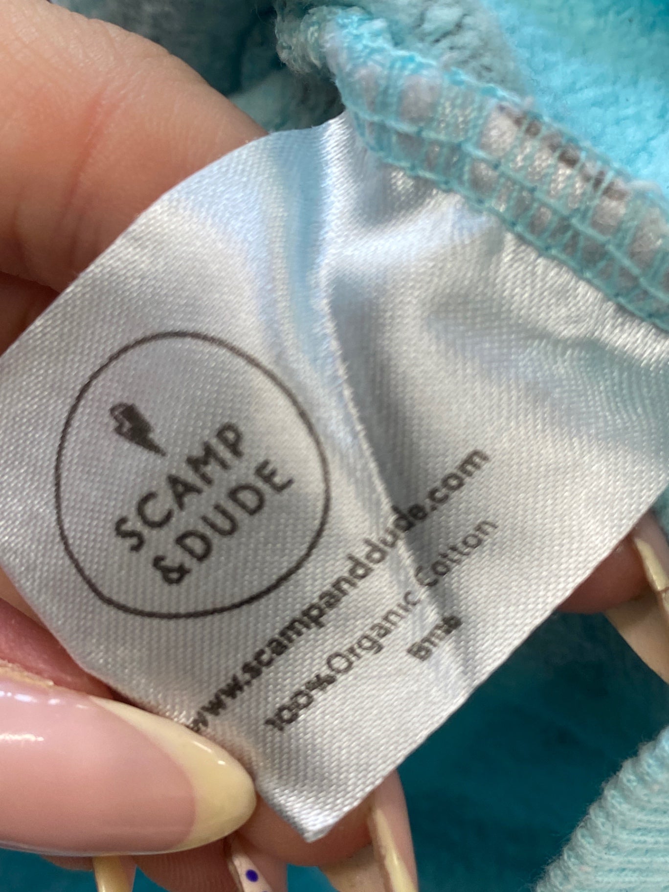 Fabulous Scamp & dude Sweater dress UK M Pink blue SD353