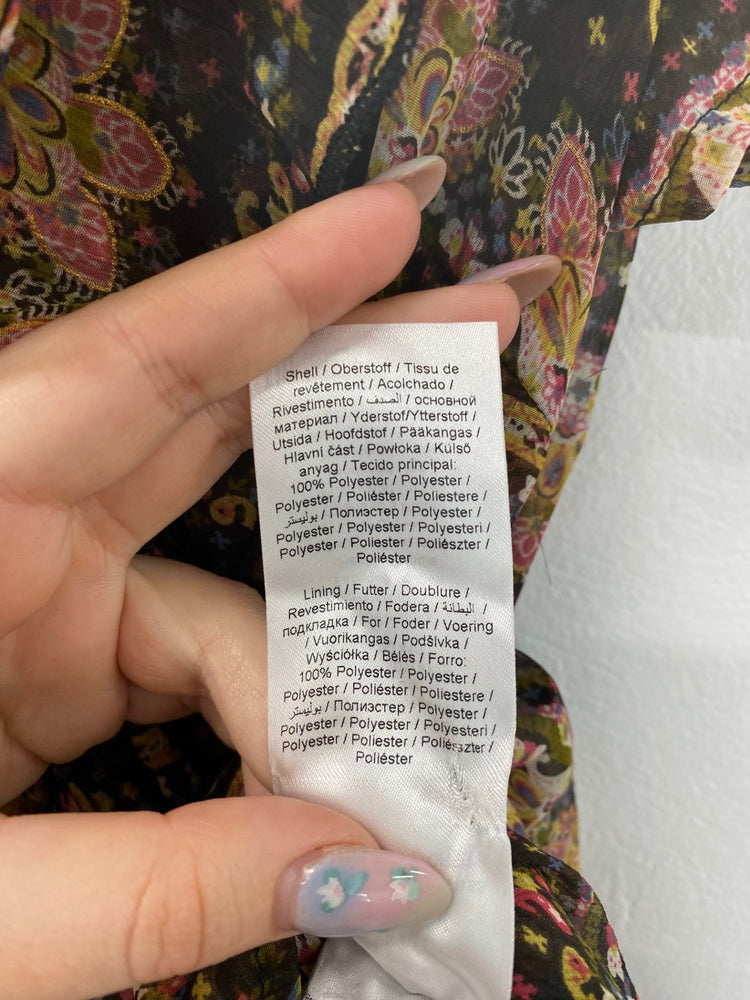 Fabulous Saint Tropez Midi Dress UK S Multicolour JC003