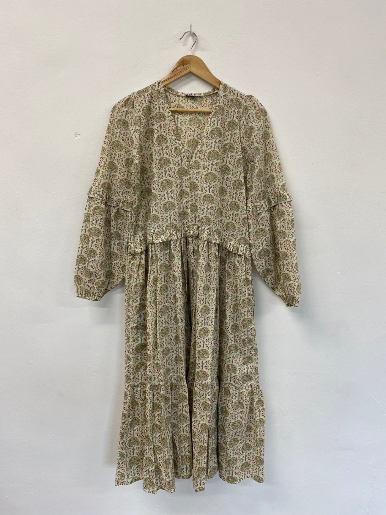 Fabulous Minkie Maxi Dress One Size Mulberry Print JC003