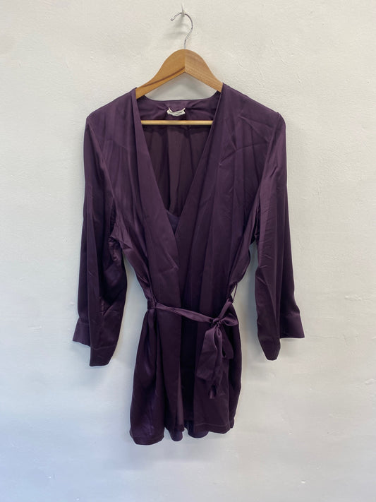 Fabulous Marjolaine Nightdress two piece sexy UK14 Violet EJP01