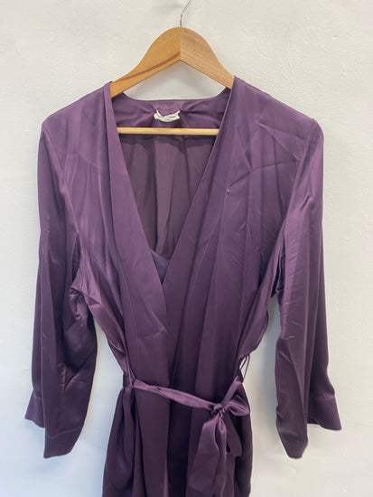 Fabulous Marjolaine Nightdress two piece sexy UK14 Violet EJP01