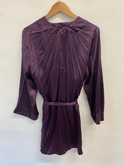 Fabulous Marjolaine Nightdress two piece sexy UK14 Violet EJP01