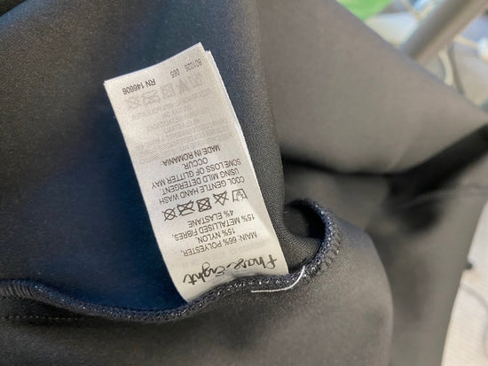 Fabulous Phase Eight A-Line Skirt Uk14 Dark Silver sparkly Occasion EJP01