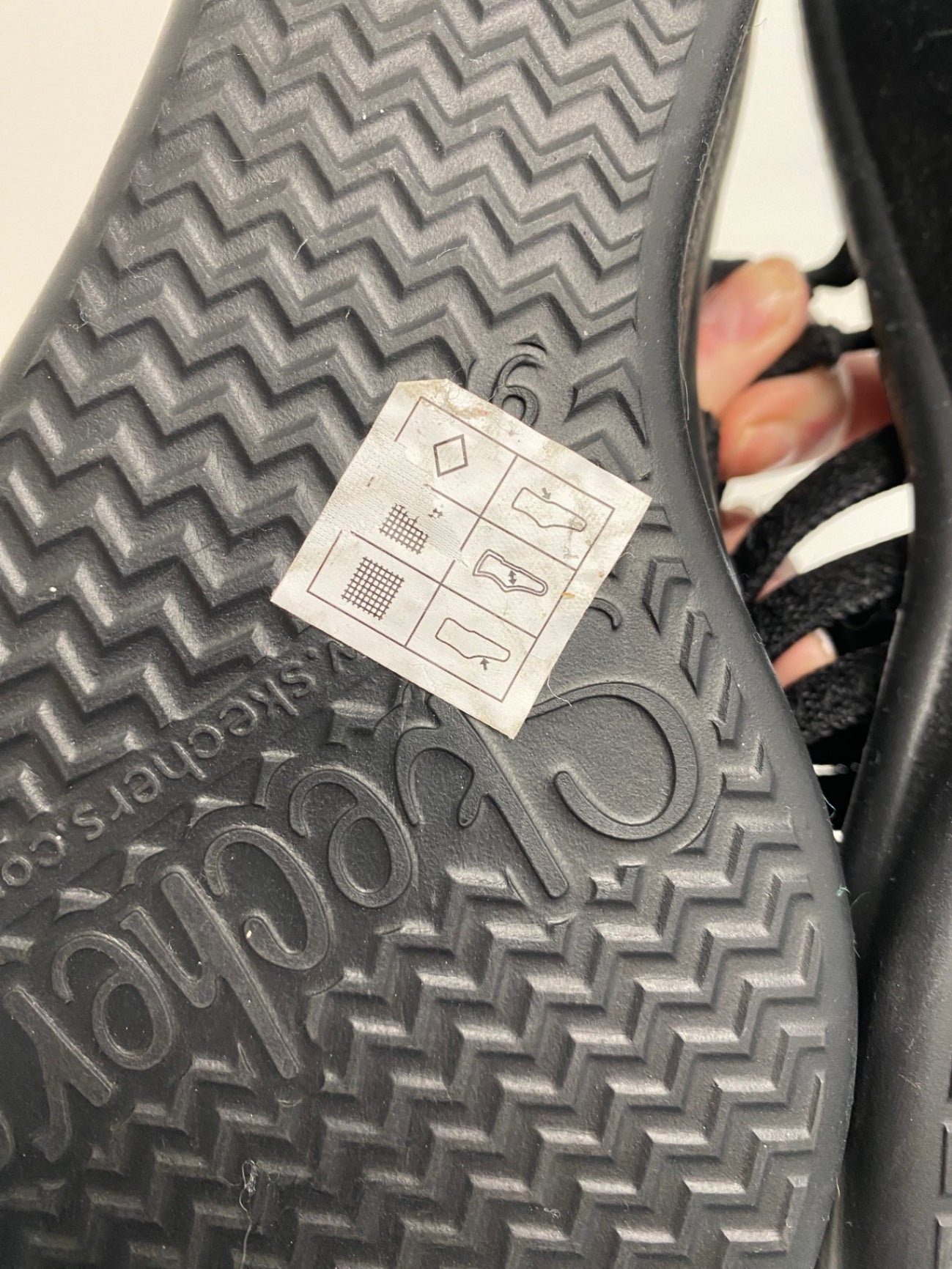 Fabulous Skechers Hotshot Cali Wedge Sandals UK6 Black Diamante embellished AW001