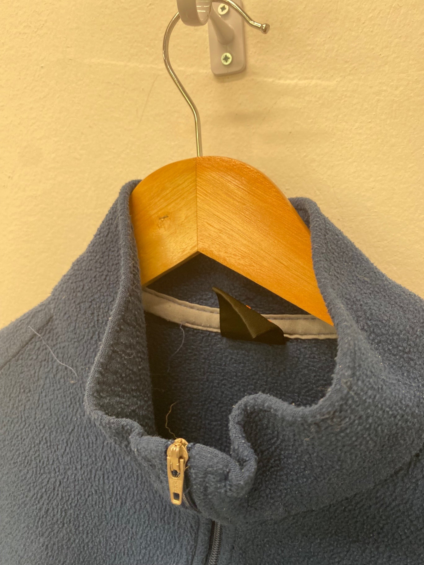 Fabulous Patagonia Fleece Jumper UkL Blue 1/4 zip FK116