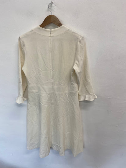 Amazing ME+EM Dress UK14 Cream formal summer FK116