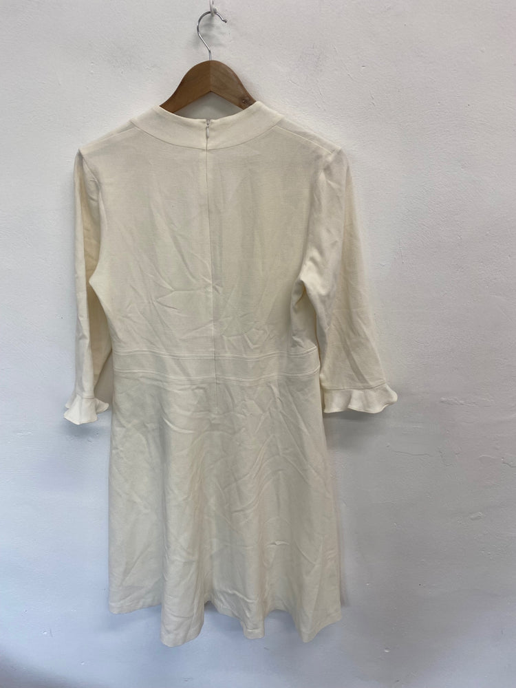 Amazing ME+EM Dress UK14 Cream formal summer FK116