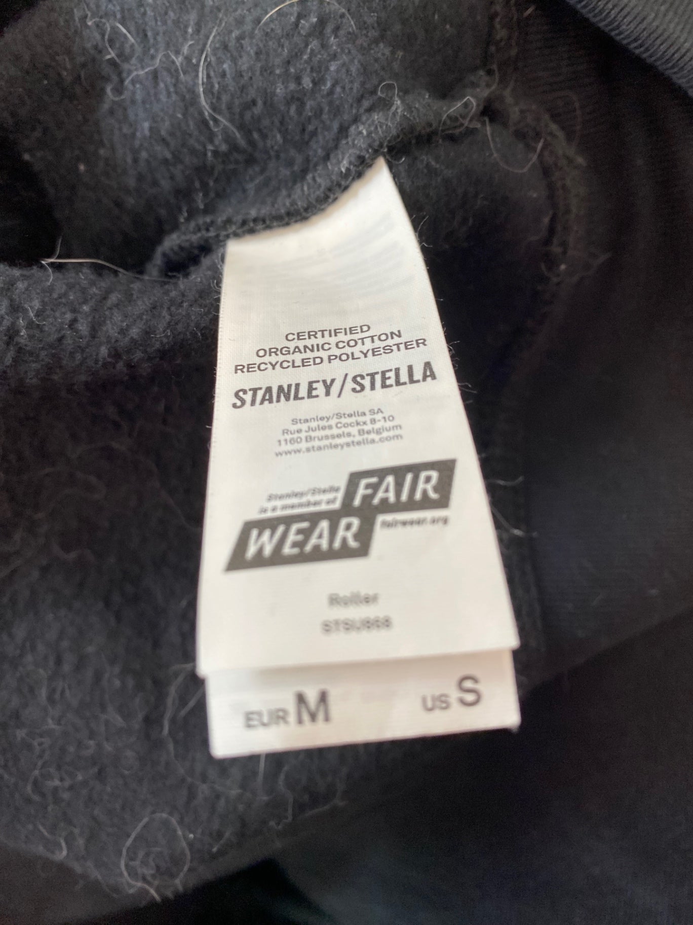 Amazing Stanley / Stella karate oriental cat Sweatshirt M Black & orange KM002