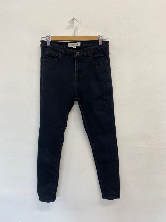 Amazing WHISTLES Jeans W28" Black casual everyday wear FK116