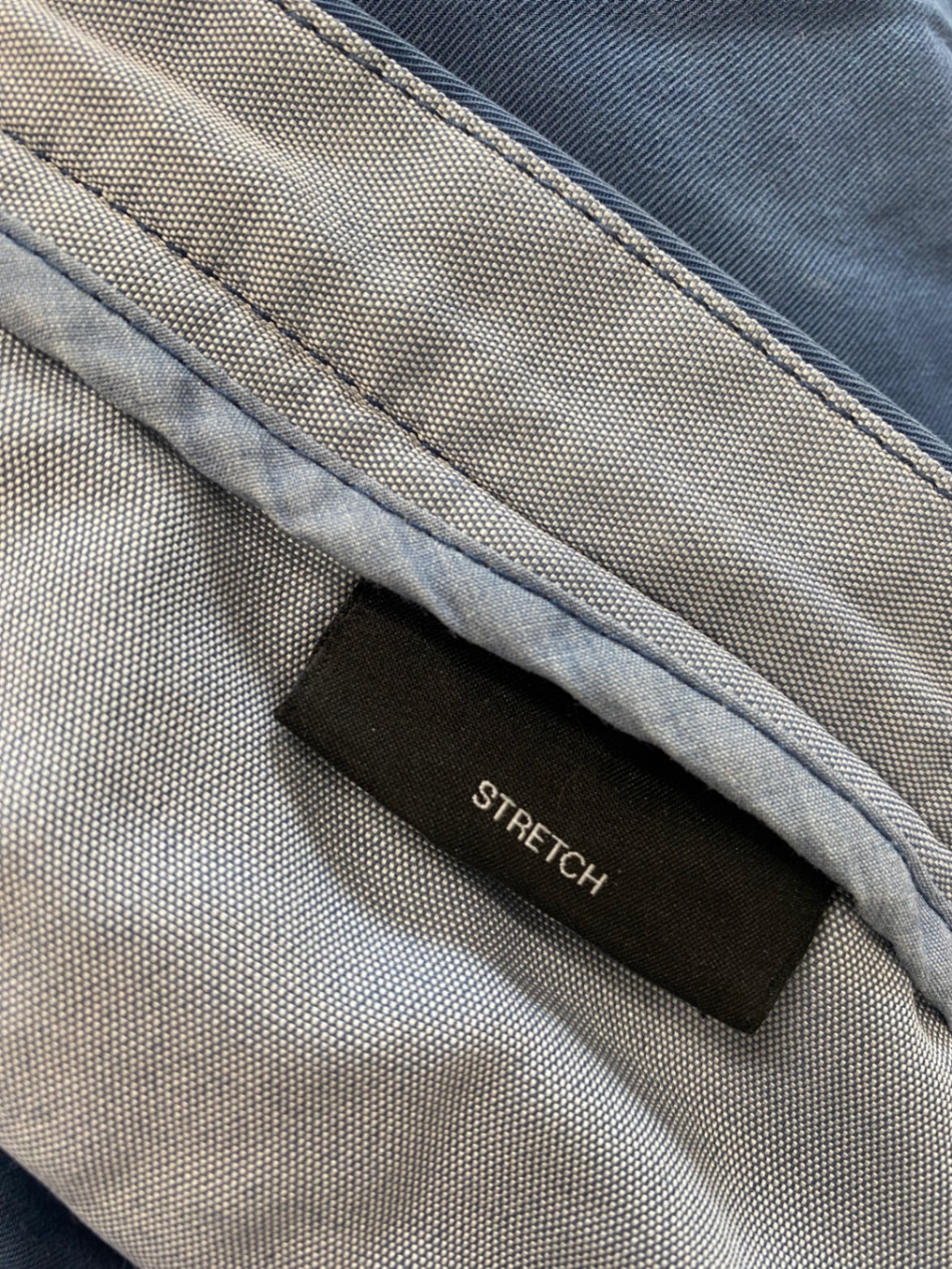 Amazing Hugo Boss Pants W34" Blue chino men’s casual classic stretch FK116