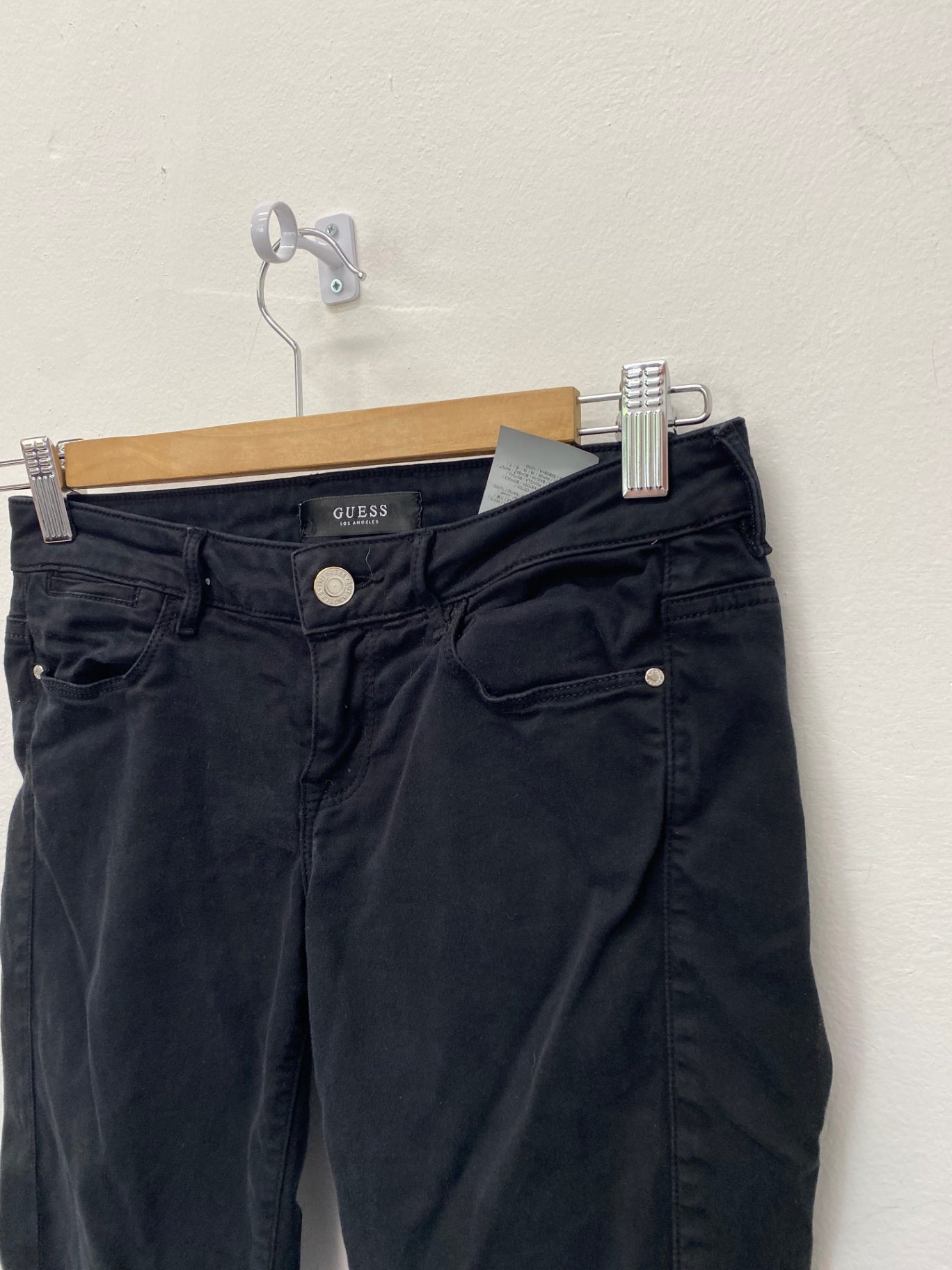 Amazing GUESS Ultra Skinny Low Jeggings W27” Uk8  Black SL002