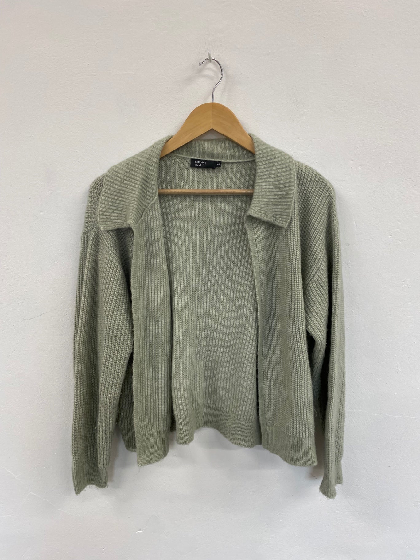 Amazing Nobody’s Child Cardigan UK6-8 Sage Green HT149