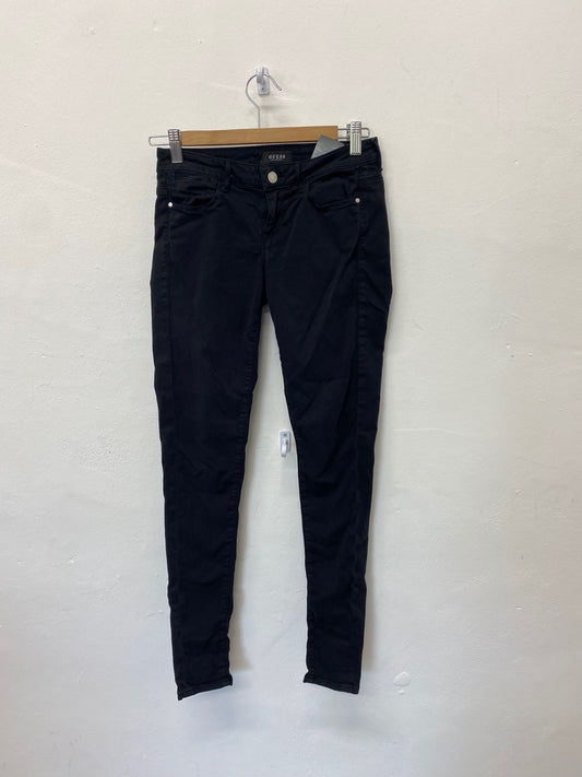Amazing GUESS Ultra Skinny Low Jeggings W27” Uk8  Black SL002