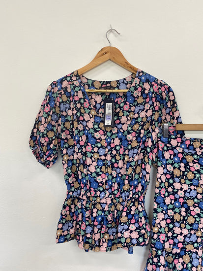 Marks & Spencers Ditsy Floral Co-ord UK8-10 AF003