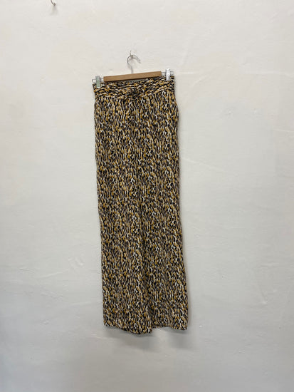 Amazing M&S Collection Loose Pants Uk8 Leopard Print Palazzo pants AF003