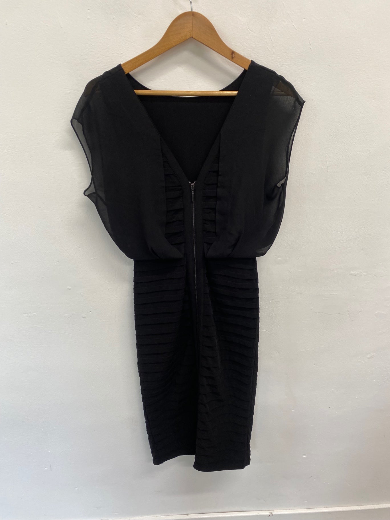 Amazing Mint Velvet Dress UK10 Black formal party AF003