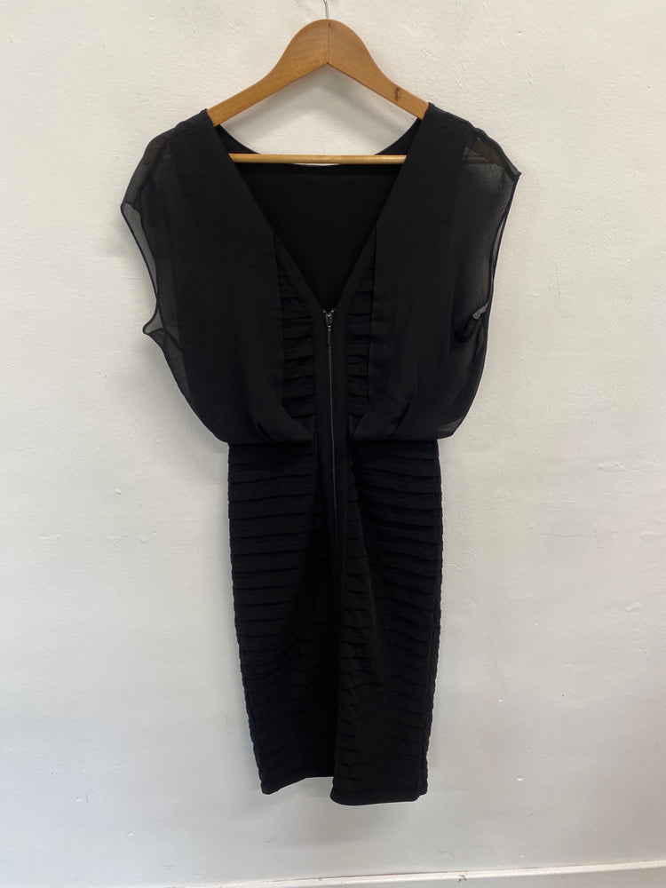 Amazing Mint Velvet Dress UK10 Black formal party AF003