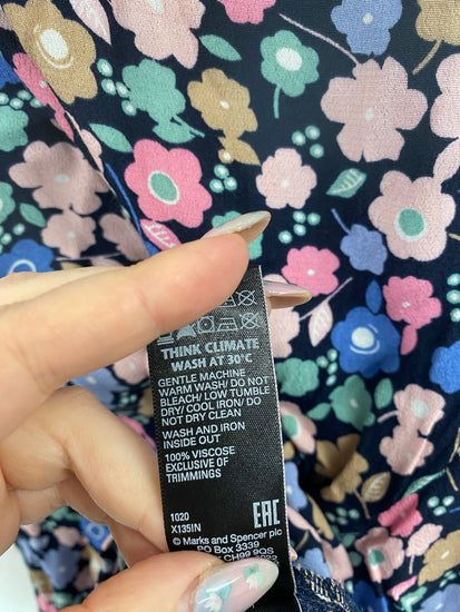 Marks & Spencers Ditsy Floral Co-ord UK8-10 AF003