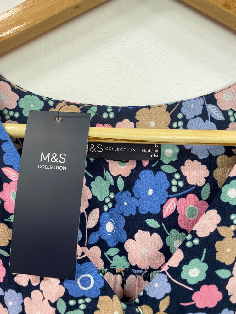 Marks & Spencers Ditsy Floral Co-ord UK8-10 AF003