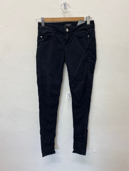 Amazing GUESS Ultra Skinny Low Jeggings W27” Uk8  Black SL002