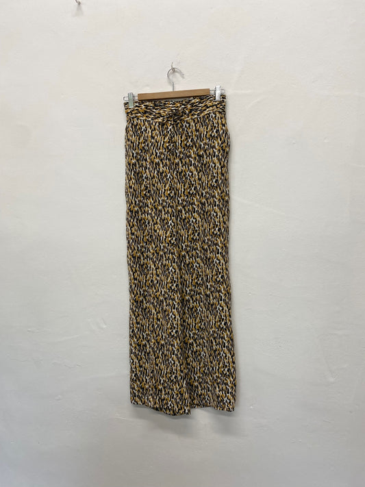 Amazing M&S Collection Loose Pants Uk8 Leopard Print Palazzo pants AF003