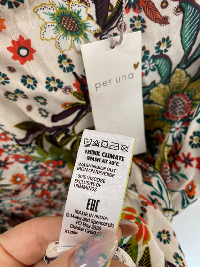 Amazing Per Una Multicolour Floral Blouse UK14 AF003