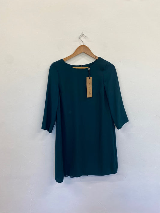 Amazing Phase Eight occasion Dress pia pleat dress UK8 Veridian green new HT149