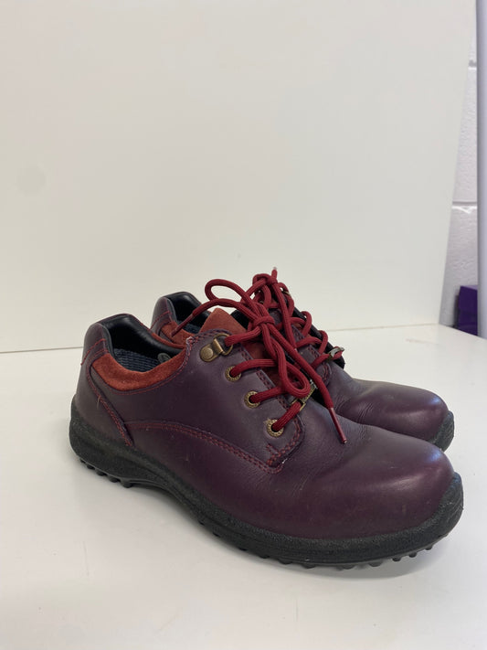 Amazing Hotter Bramble Walking Shoes UK5 Burgundy Purple HL149