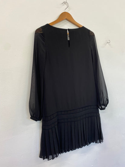 Amazing Monsoon flapper 1920’s evening party occasion dress  Uk8 Black New HT149