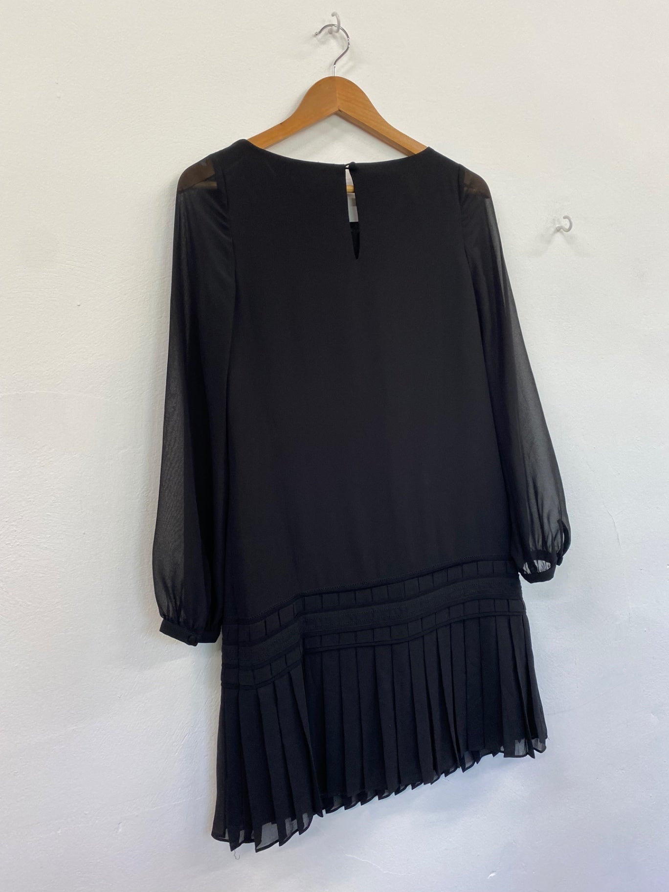 Amazing Monsoon flapper 1920’s evening party occasion dress  Uk8 Black New HT149