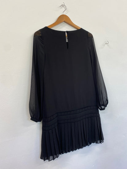 Amazing Monsoon flapper 1920’s evening party occasion dress  Uk8 Black New HT149