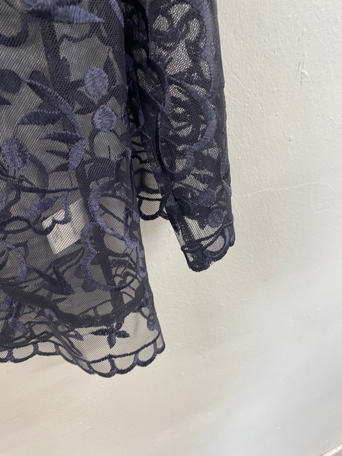 Fabulous Jacques Vert Occasion Event Bolero UKS Navy Weddings HT149