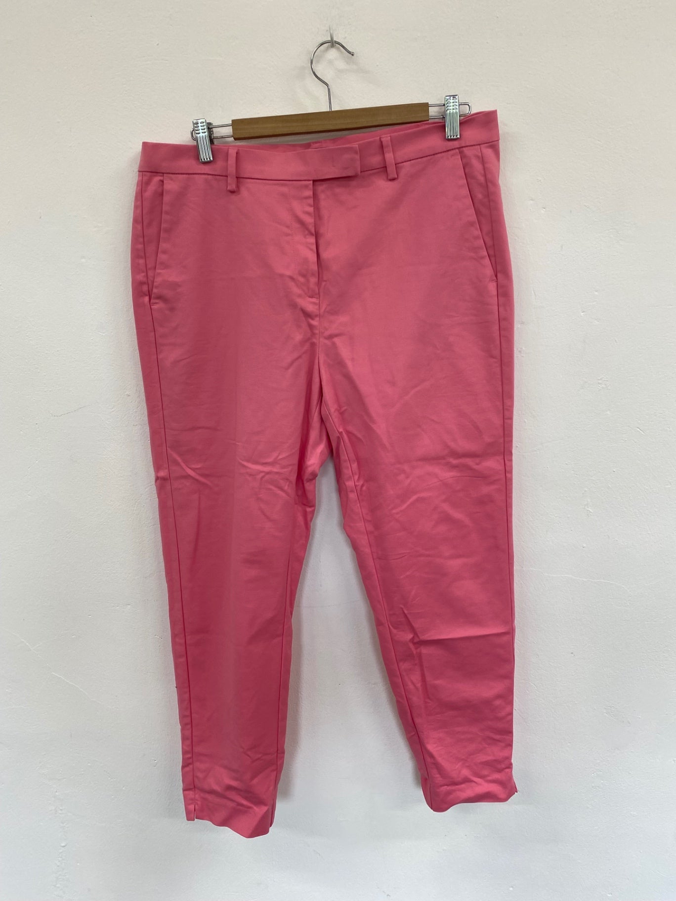 Fabulous M&S Collection ankle grazer Trousers Uk16 Pink HY149